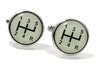 Gear Shift Cufflinks