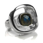 Art Deco Stone Pop Ring (LAB)