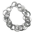 Classic Circle Italian Link Bracelet