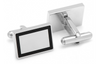 Stainless Steel Rectangle Framed Cufflinks