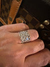 Amazon Rough Cut Diamond Mosaic Ring