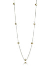 Euro Perla Necklace-White Pearl