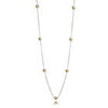 Euro Perla Necklace-White Pearl