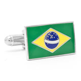 Brazilian Flag Cufflinks