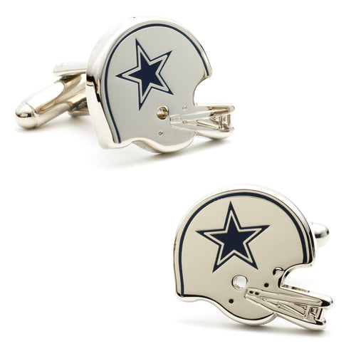 Retro Dallas Cowboys Helmet Cufflinks
