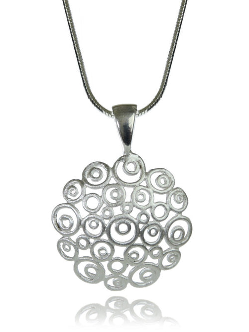 Filigree Egyptian Flower Pendant