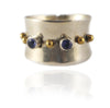Tel Aviv Center Lined Stone Band-IOLITE