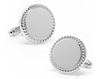Stainless Steel Round Cufflinks