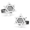 Sterling Star of David Cufflinks