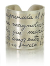 Spanish Lorca Poem Ring